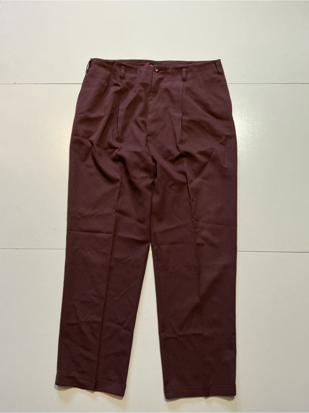 Vintage 90s Tarantula Clothing Co. Made In USA 100% Wool Pleated Dress Pants